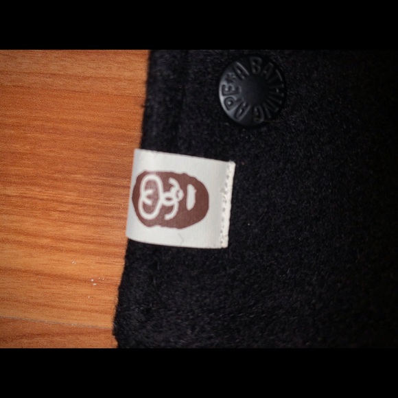 BAPE X STUSSY LETTER MAN JACKET - Picture 4 of 6